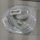 Flexible Shower Door Side Seal Strip 100 Inch Shower Door Side Sweep for 3/8" Framelss Glass Door