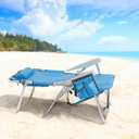 Beach Chair, Heightened Folding Portable Camping Chair
