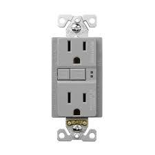 Eaton TRGF15W Slim Tamper Resistant GFCI Receptacle 15A 125V, White