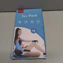 Comfytemp Elbow & Knee Ice Pack Wrap for Injuries, Compression Sleeve for Knees Replacement Surgery, Reusable Gel Hot Cold Pack Recovery for Knee, Elbow, Ankle, Arm, Calf, Leg, Wrist, Get Well Gift (Medium)