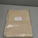 Outdoor Curtains for Patio Waterproof - Weatherproof Porch & Gazebo Curtains, Grommet Top and Tab Bottom Drape,1 Panel, 52" W x 96" L, Beige