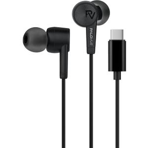 PALOVUE USB Type C Headphones in Ear Earphones Earbuds with Mic and Volume Control Compatible for Google Pixel Samsung Oneplus Huawei Sony MacBook SoundFlow
