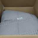 Heated Blanket Electric King 90"*100", Dual Control Waffle Weave Sherpa Heating Throw with 9 Heating Levels, 1-12 Hours Timer Auto Off, Machine Washable, Gift Suit for Couch Bed Sofa Home Office (Waffle-dark Grey)