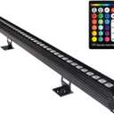 10x60' New Upgraded Wall Washer LED Lights, 144W RGB + 5000K Daylight Wall Wash Lighting, Color Changing, Dimmable, IP65 Waterproof, 3.2ft/40,120V Outdoor/Indoor Stage Light Bar