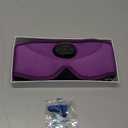 MUSICOZY 3D Bluetooth Sleep Mask with Headphones and Timer, Wireless Sleep Headphones for Side Sleepers, Eye Mask with Bluetooth Headphone, Unique Gifts for Men Women, Purple