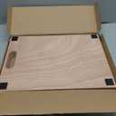 TEMI Slant Board for Calf-Stretching - Wooden Incline Wedge Stretcher for Squats, Foot & Ankle Mobility, Portable Fitness Equipment, Balance Block for Heel Stretch