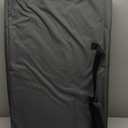 Amazon Basics 4-Door Portable Folding Soft Dog Crate, Collapsible Travel Kennel for Cat, Dog, and Small Animals, Pop Up with Fleece Mat, Water-Resistant Base, Grey, 36" x 24" x 24"