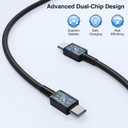 2Pack 45W Super Fast Charging Block and USB C to C Cable 10ft,Type C Wall Charging Power Adapter and Android Phone Charger Cord Long for Samsung Galaxy S25 Ultra/S24+/S23+/S22/S21/Note 20/Note 10+