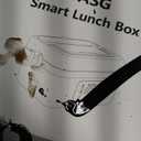 VASG 2026 Upgraded Cordless Heated Lunch Box for Adults, XXL 5.1-Cup Electric Lunch Box with 360° Surround Rapid Heating, 12000mAh Portable Food Warmer with Timer, LCD Display for Office & Car