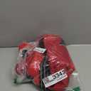 SUNFURA Large Dog Coat with Harness Built in, Warm Dog Jacket Waterproof Pet Winter Coat Snowsuit for Cold Weather, Reflective Fleece Jacket for Large Dogs, Border Collie, Red XL