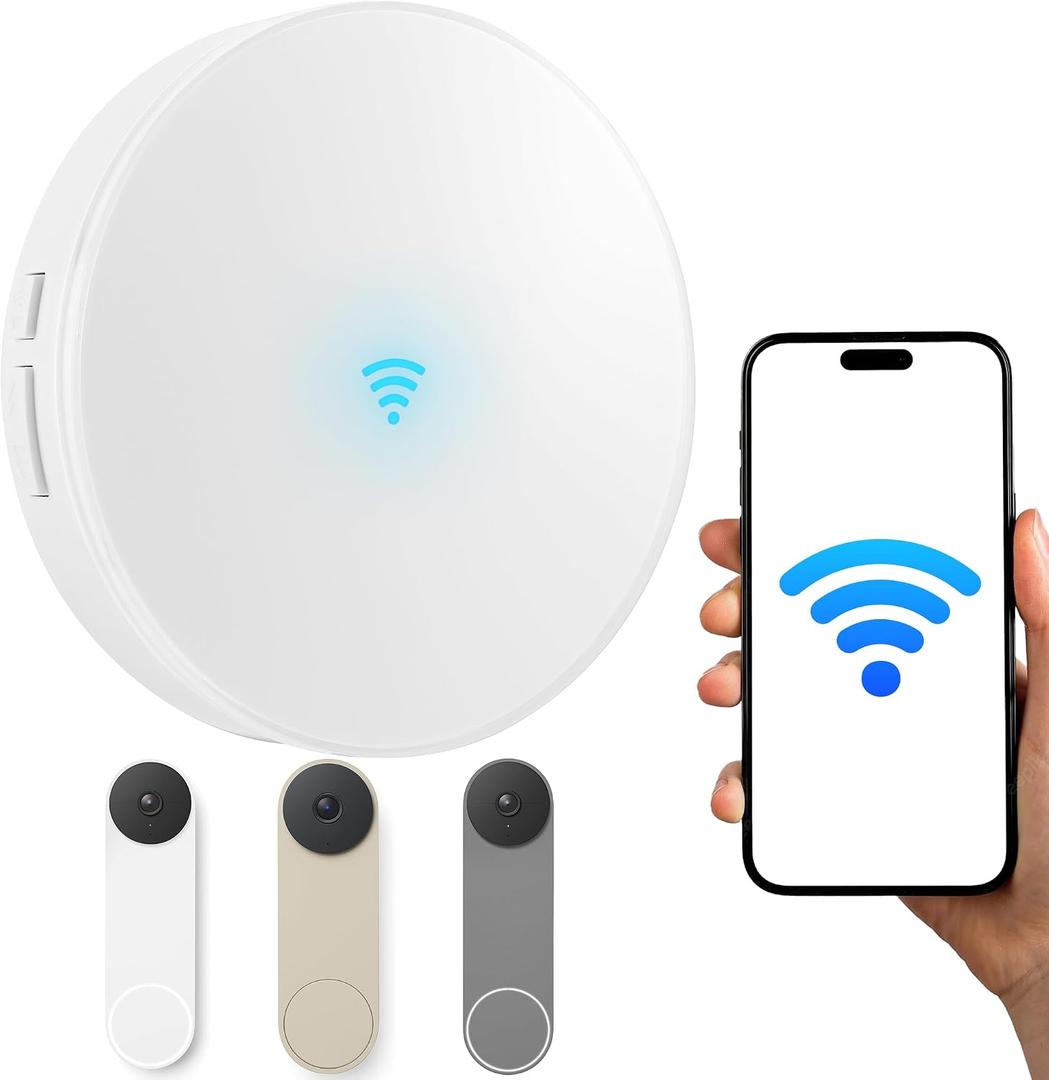 Smart WiFi Doorbell Chime for Google Nest Doorbell All Models