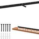 42 Inch Heavy Duty Blind Wall Mount Floating Shelf Bracket - Hidden Shelf Bracket with 150 LB Weight Capacity -3/4 Inch Solid Steel Support Rods