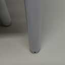 Eosprim Rolling Shower Chair with Handles Arms, Bedside Commode Chair with Wheel, Wheelchair for Elderly Disable,Heavy Duty Raised Toilet Seat Riser for Adults (Black)