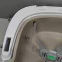 Ingenuity Baby Base 2-in-1 Booster Feeding and Floor Seat with Self-Storing Tray - Cashmere