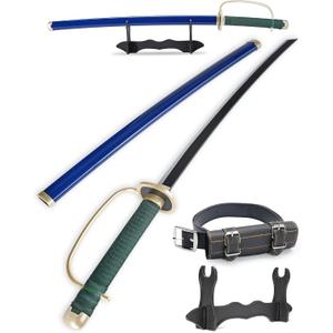 Cold Blade Katana Sword - 41 inches Katana Replica with Holster Belt and Display Stand - Sword with Authentic Design