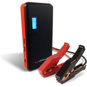 Schumacher SL1327 800 Amp 12V Rechargeable Lithium Jump Starter Starts 8.0L - Gas - 6.0L - Diesel vehicles USB Power for Charging Phones/Tablets Auto Pre-Boost for Ultimate Cold Temp Starting