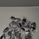 Timgle 28 Pcs Retractable Lighter Holder Keychain Lighter Keychains with Single Clip for Convenience, Classic Cover (Black)