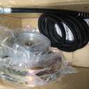 2 Pack GY21098 Spindle Assembly with GX20367 Spindle Pulley GY20629 and GY22172 Idler Pulley GX20072 Belt 1/2x103 for John Deere D100 D105 D110 D120 D125 D130 LA105 Lawn Tractors