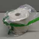 Ribbli Champagne Velvet Wired Ribbon 4 Inch Metallic Champagne Gold Crushed Velvet Christmas Ribbon for Gift Wrapping Christmas Tree Decoration Crafts Wreaths Supplies-Continuous 10 Yards