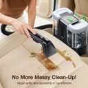 Portable Carpet & Upholstery Cleaner, 18Kpa Carpet Cleaner Machine for Deep Stain Removal, Spot Cleaner for Pet Accidents, Area Rugs, Stairs, Car Seats & Couches, Includes Tools & Self-Cleaning