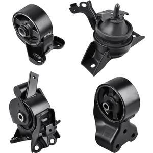 JDMON 4Pcs Engine Motor & Transmission Mount Kit Replacement for Hyundai Elantra L4 2.0L 2001 2002 2003 2004 2005 2006 Compatible with A7116, A7118, A6196, A7101, 219302D100, 219102D000, 218102D050