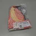 3 x Amazon Essentials Women's Side Tab Bikini Swimsuit Bottom (X-Large, Pale Peach Micro Floral)