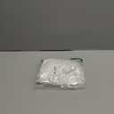 Verdusa Women's Plus Size Floral Lace Jersey Shirts Sheer Half Sleeve V Neck Number Shirt (XX-Large Plus, White)