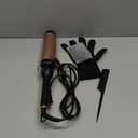 Large Curling Iron 2 Inch, Ceramic Long Barrel Hair Curling Wand, Hair Styling Tool, Dual Voltage, LCD Display, Black