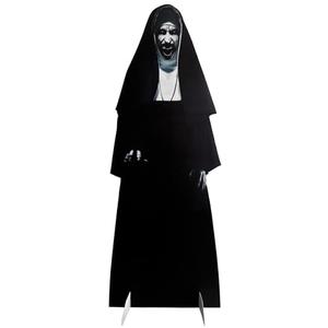 lckellong Life Size Horror Cardboard Cutout Halloween Michael Figure Decorations - Woman 1 Black