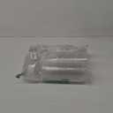 100 Packs 9 oz Clear Plastic Cups with Dome Lids, Disposable Cups with Lids, Reusable Plastic Dessert Cups for Ice Cream, Cake, Snacks, Fruit, Cold Drinks, Milkshake, Pudding, Salad