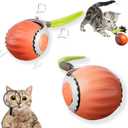 Upgraded speedy tail 2.0 cat toys Indoor Cat Interactive Toy: Sensor Cat Teasing Ball, Pet Electronic Chasing and Exercise Toy, Specially Designed for Bored Cats, Two Modes & One-Click Switching