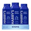 Harry's Men's Body Wash - Stone - (3 Pack) 18 fl oz - Shower Gel for Men - No Parabens, Sulfates, or Dyes
