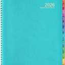 2026 Appointment Book - 53 Weeks Daily Planner 2026, January 2026 - December 2026, 8.5" x 11" Daily Organizer 2026, Appointment Planner 2026 with 15-Minute Increments (Green)