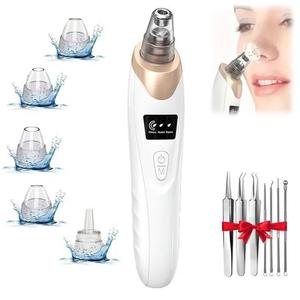 Blackhead Vacuum Cleaner, 5 Probes and 3 Modes Blackhead Professional Blackhead Extractor for Blackheads, Buttons, Grease Removal