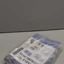 Fostanfly Washable Pee Pads for Dogs, 2 Pack 28''x34'' Large Ultra-Absorbent and Leak-Proof Non-Slip Reusable Potty Training Pads for Dogs, Puppy, Potty Buddy and Cats of Add 8 Lanyards (Gray)