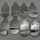 HC Utility Trailer Wood Sides Latch Rack Stake Body Straight Brackets 8pc 4 Joints
