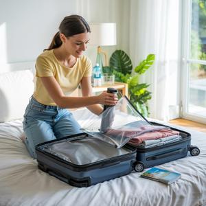 25-Pack Heavy-Duty Premium Vacuum Storage Bags  80% Space Saving! 5 Jumbo/5 Large/5 Medium/5 Small/5 Roll Bags + FREE Travel Hand Pump. Ultra-Thick, Airtight & Reusable