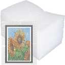 50 Pcs Clear Bubble Pouches Bags, 6x 8 Thickening Shockproof Foam Bags Protective Bubble Bag Wrap Double Walled Bubble Out Bags for Moving, Shipping, and Packing