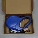 Fida Retractable Dog Leash, 16ft Heavy Duty Pet Walking Leash for Medium/Large Dog up to 110 lbs, Tangle Free. One-Hand Brake (Large, Blue)