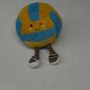 MUALML Cute Volleyball Stuff Soft Sports Stuffed Plush Pillow, Funny Plush Volleyball Gifts for Teen Girls Boys
