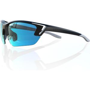 Bloomoak Sport Golf Sunglasses,Wrap UV400 Protection/Vented Frame Prevent Fogging/Superior Visual Clarity to Find Ball (Blue - 12% Light Transmission)