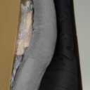 Zakkart Cat Perch for Window Sill with Bolster - Orthopedic Hammock Design with Premium Hardwood & Robust Metal Frame - Cat Window Seat for Large Cats and Kittens - Natural Color Wood Gray Bed, 24''W