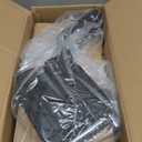 Invacare T93HCP Wheelchair Hemi Footrest with Composite Footplate and Heel Loop for Wheelchair, Pair