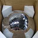 16-Inch Large Disco Ball  Mirror Ball Disco Ball Decor for Parties, Weddings, and Fun Party Events