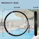 190003 Pool Filter Tension Control Clamp Kit Compatible with FNS Series, Clean & Clear Plus & Quad DE Series Swimming Pool and Spa Cartridge Filter