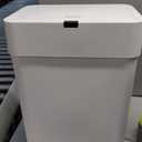 Gallon Motion Sensor Bathroom Trash Can with Lid, Automatic Garbage Bin for Bathroom, Slim Plastic Narrow Bedroom Trash Bin Garbage Can, 15L