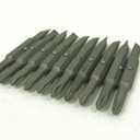 2 x Set of 10 Piece 3" Double-Ended Screwdriver Power Bit Set, Phillips #2