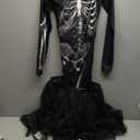 Skeleton Costume - Women's Halloween Dress, Queen Princess Costume (Medium)
