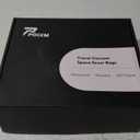 Vacuum Bags for Travel with Wireless Pump, 180 Open Zipper, IP67 Waterproof, Reusable Space Saver Compression Bags for Backpack, Suitcase, Home Storage(2 Pack + Pump) (Medium)