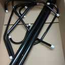 Mind Reader Freestanding Coat Rack, Multi-Tier Organizer for Office and Entryway, Metal, Black